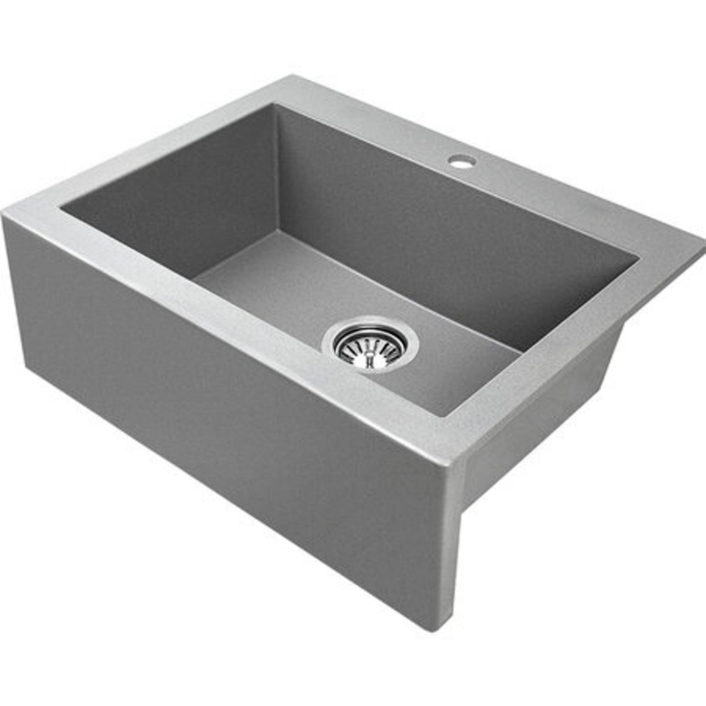 Laveo Komodo Granite Sink 1 Bowl - Grey